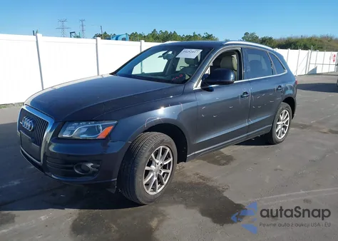 2012 Audi Q5 2.0T Premium from USA, damaged, VIN WA1LFBFP5CA126911